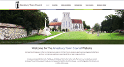Desktop Screenshot of amesburytowncouncil.gov.uk